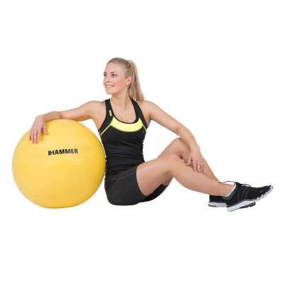 HAMMER Gymnastic Ball 55 cm Antiburst - Piłka fitness