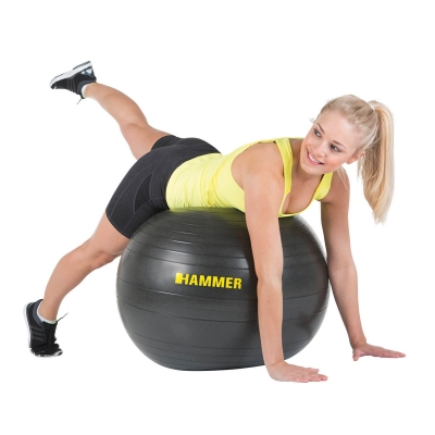 HAMMER Gymnastic Ball 75 cm Antiburst - Piłka fitness
