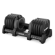 Zestaw hantli regulowanych ze stojakiem 2 x 23 kg HAMMER STRONGLOCK 8.0