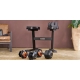 Zestaw hantli systemowych ze stojakiem 2 x 25 kg HAMMER STRONGLOCK 4.0
