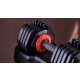 Zestaw hantli systemowych ze stojakiem 2 x 25 kg HAMMER STRONGLOCK 4.0