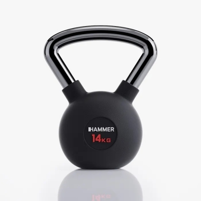 Kettlebell gumowany HAMMER PREMIUM 6 kg