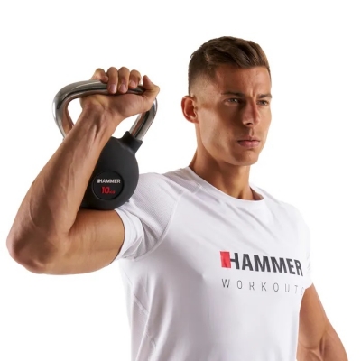 Kettlebell gumowany HAMMER PREMIUM 6 kg